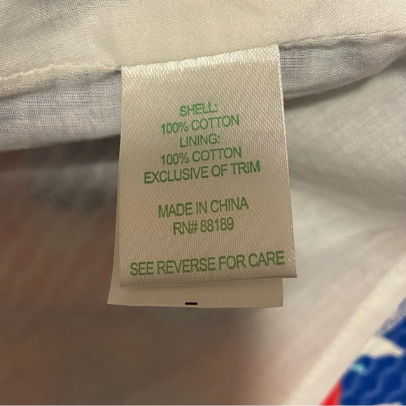 LILLY PULITZER TATE MINI SHE SELLS SEASHELLS STARFISH RED PRINT PREPPY SKIRT - Picture 16 of 16